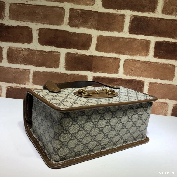Firstbag ru handle 1955 Horsebit small top GUCCI bag 0802